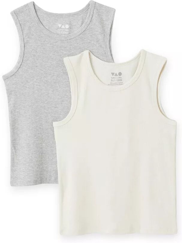 Tape à l'oeil - Pyjama-Set, 2er-Pack, 4A, Weiss