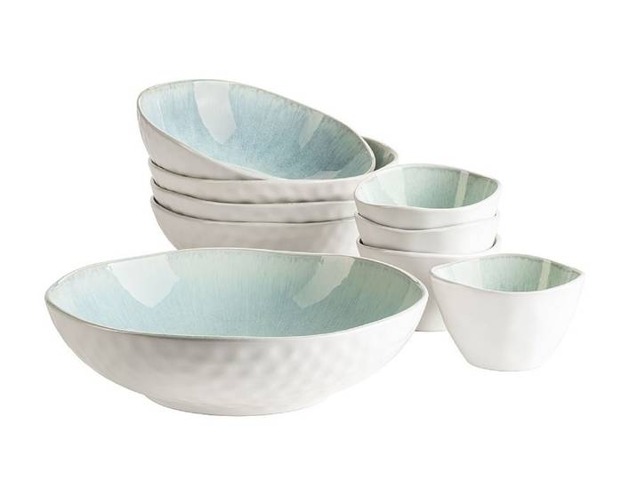 Geschirr-Serie Frozen grün - Servierschalen-Set 9tlg. Frozen grün