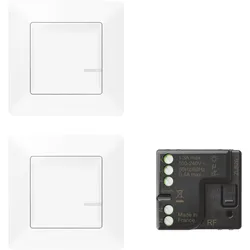 Legrand 752150 Valena Life with Netatmo STAND-ALONE-SET Mikromodul + 2 Sender Farbe: Ultraweiss