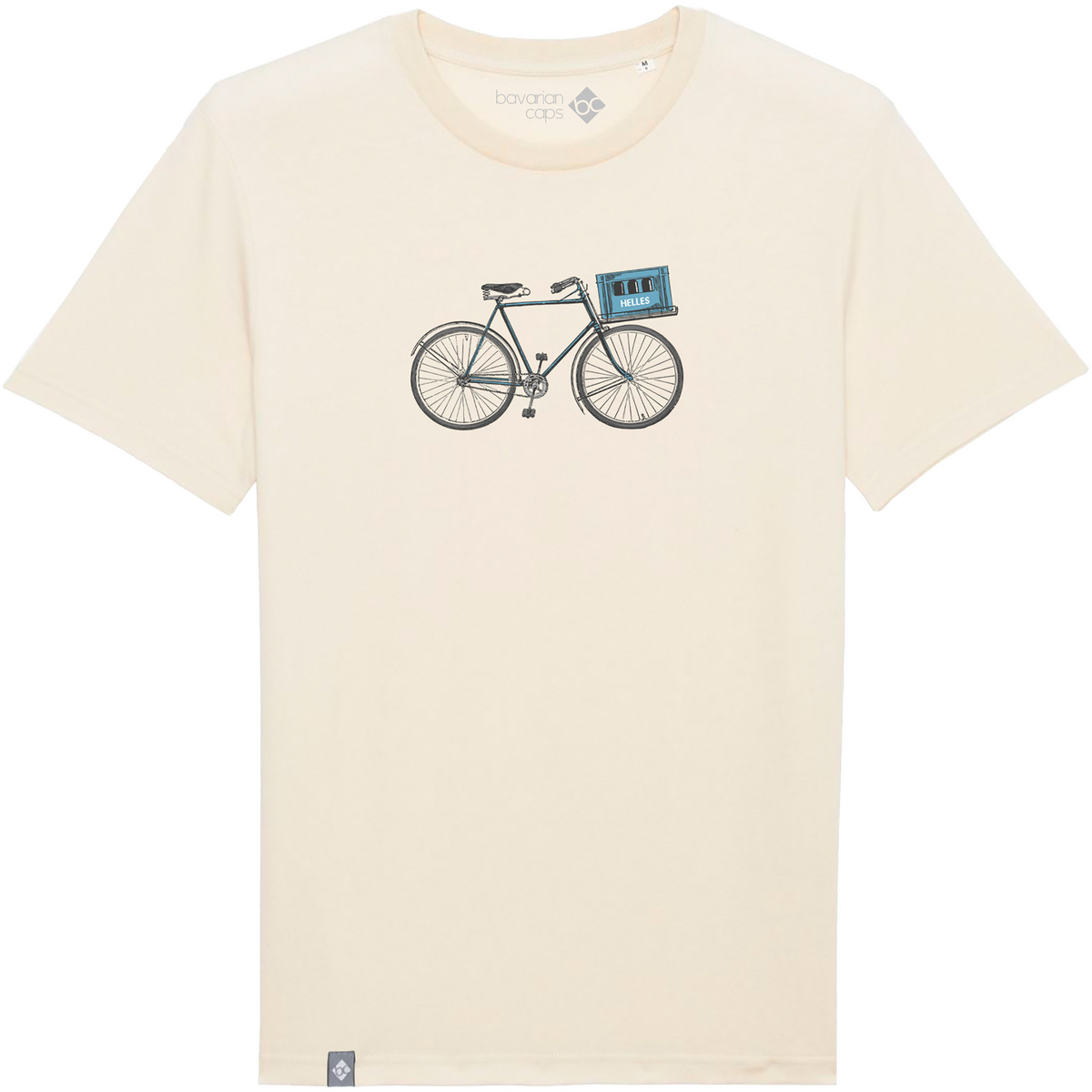 Bavarian Caps Herren Express-Lieferdienst T-Shirt (Größe L, beige)