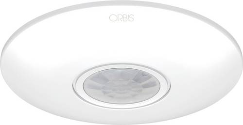 ORBIS Zeitschalttechnik OB137112 Decke PIR-Bewegungsmelder 360° Relais Weiß IP20