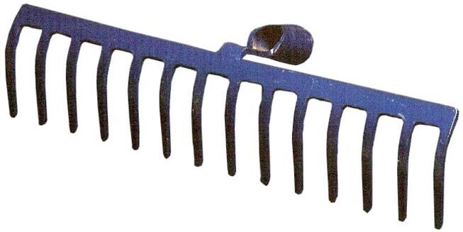 FREUND Râteau de voirie 26214 14 dents, sans manche (3390506)