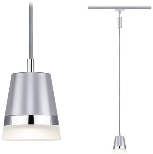 Paulmann Cone Hochvolt-Schienensystem-Leuchte, Pendelleuchte URail GU10 Chrom (matt)