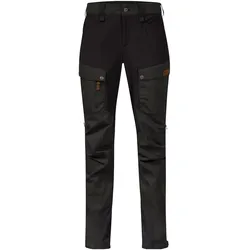 Bergans, Damen, Outdoorhose, Women's Nordmarka Favor Outdoor Pants (46, XXL), Schwarz, Grau