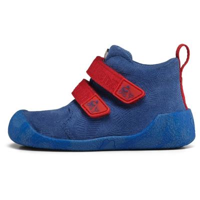Affenzahn - Kid's Lauflerner Übergangsschuh Leder Talky - Barfußschuhe 25 | EU 25 blau