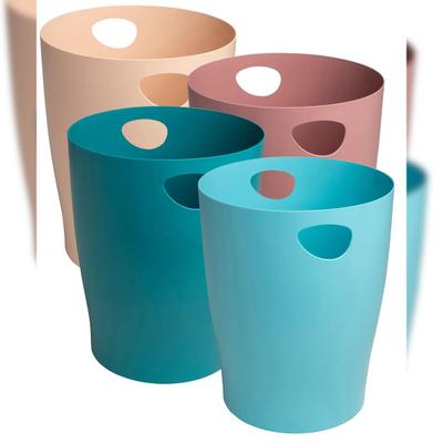 Exacompta 453606D 8x Papierkorb Ecobin, Skandi - Farben sortiert