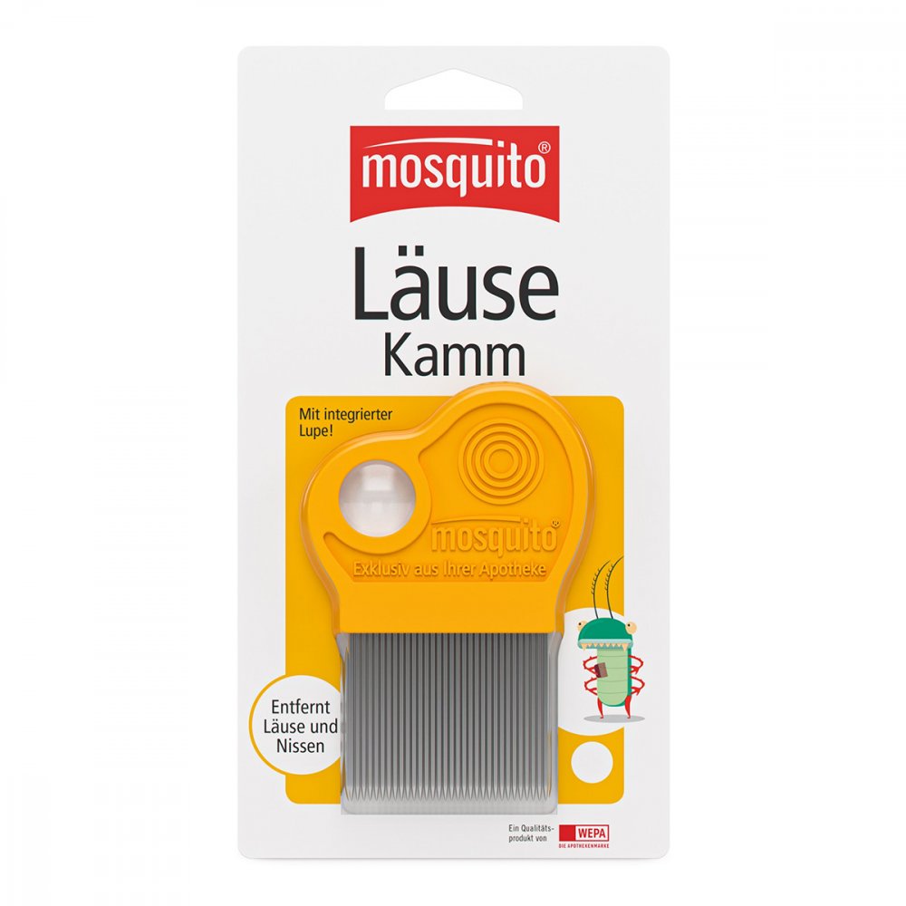 WEPA Apothekenbedarf GmbH & Co KG Mosquito Nissenkamm Metall mit Lupe 01873902