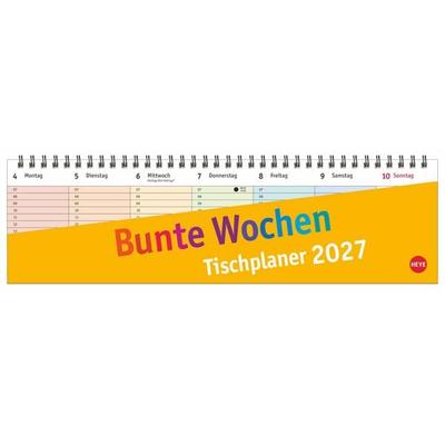 Bunte Wochen Wochenquerplaner 2027