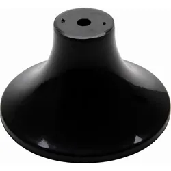 Kopp 343505000 Kunststoff-Deckenbaldachin, Ø110mm, Farbe: schwarz  - 5 Stück
