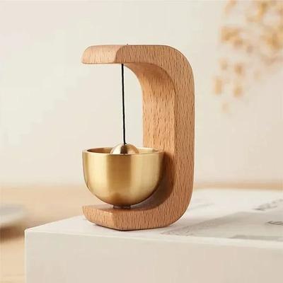 Uplift Picks GentleChime Hanging Door Bell Ornament yellow