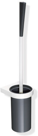 Hewi System 800 K brosses de toilette System 800 K 800.20.2009190 Réservoirs plastique, Halter et Halter brosse Halter sécurité, noir profond