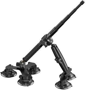 Uplift Essentials Suction Mount Kit For Action Cameras With Selfie Stick Compatibility Suction Mount Kit For Action Cameras With Selfie Stick Compatibility