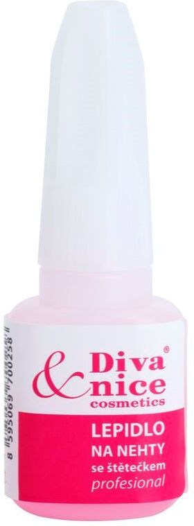 Diva & Nice Cosmetics Accessories Nails colle ongles avec pinceau 7 g