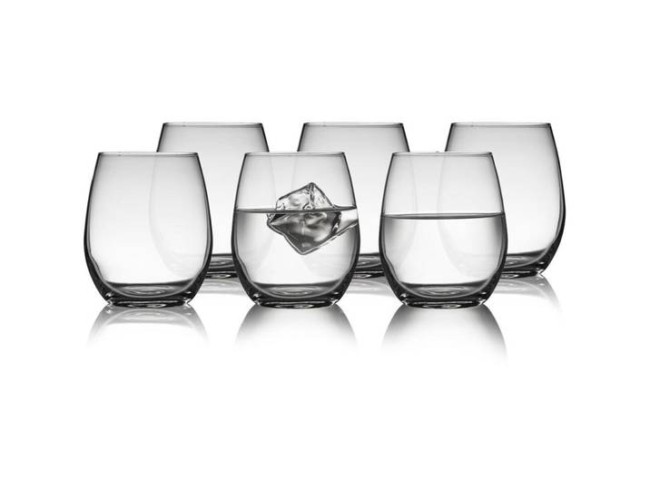 Trinkglas Lyngby Juvel 6stk. 39 cl - Farbe: Transparent - Trinkgläser-Set