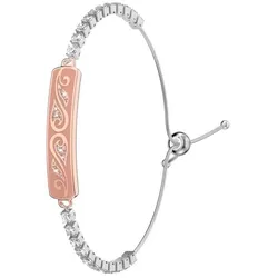 Colmi M06 Smartband (Roségold) (Edelstahl), Uhrenarmband, Rosa