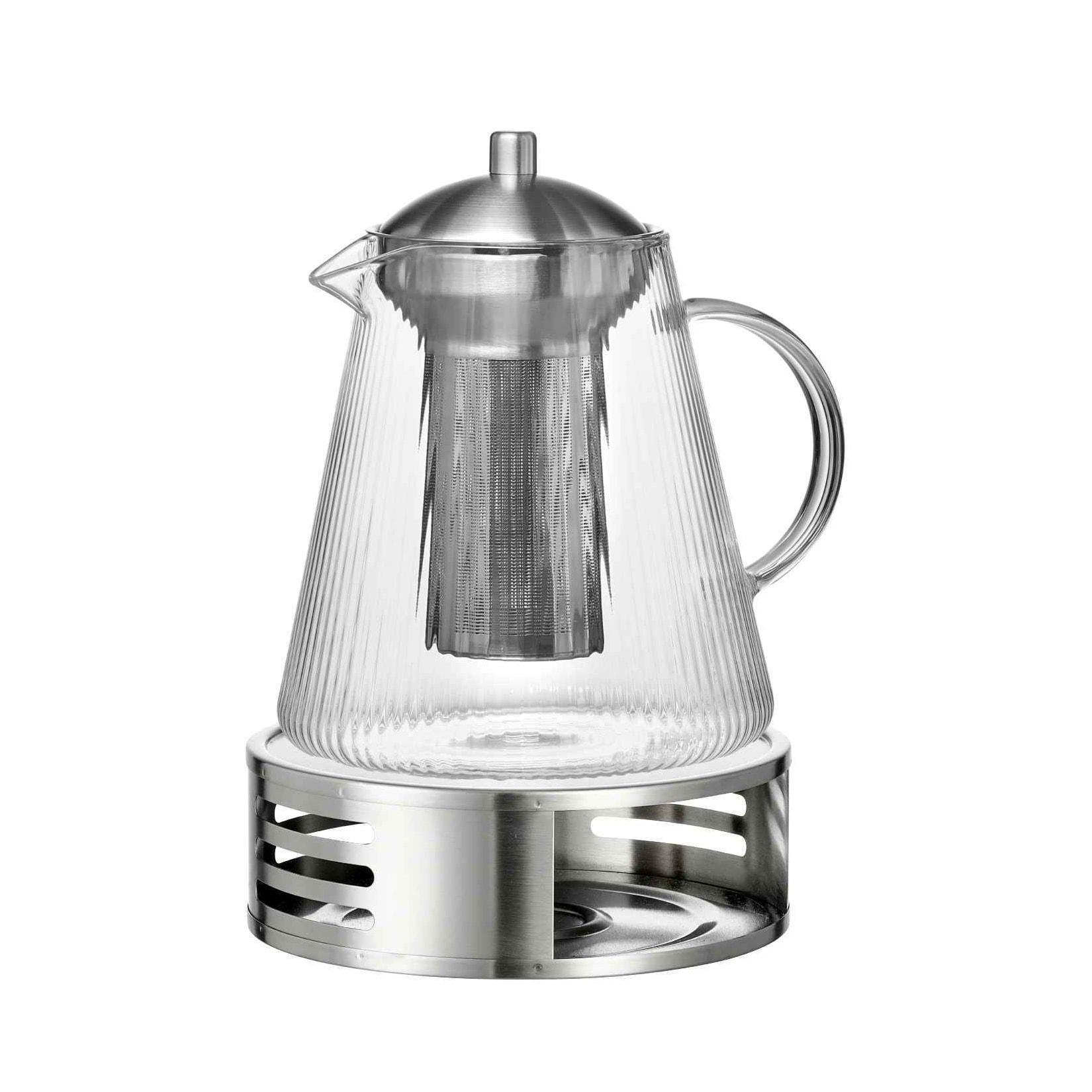 Ritzenhoff & Breker Teekanne mit Sieb & Stövchen Jive 1,5 l