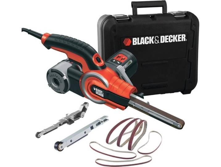Lime électrique filaire - 400W - BLACK+DECKER - avec accessoires - coffret - KA902EK-QS