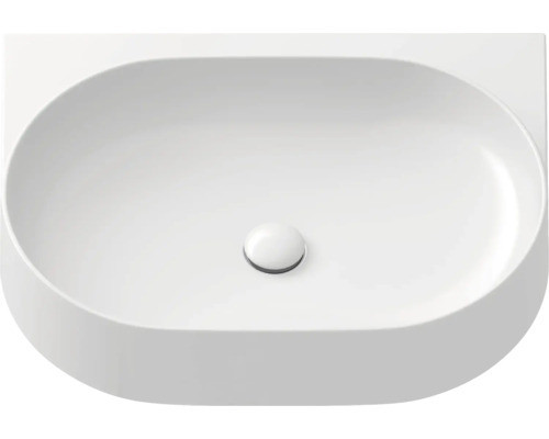 RAVAK Yard Wasbak, keramisch, wit, B: 60,5 cm, D: 50 cm, H: 12,5 cm