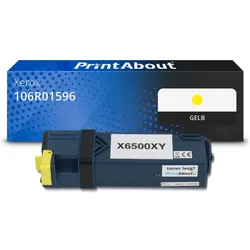Toner kompatibel mit Xerox 106R01596 - Gelb