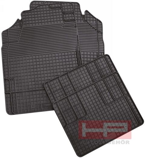 HP Autozubehör Fußmatten, Gummi Gummimatten Set Eco 4tlg 16544
