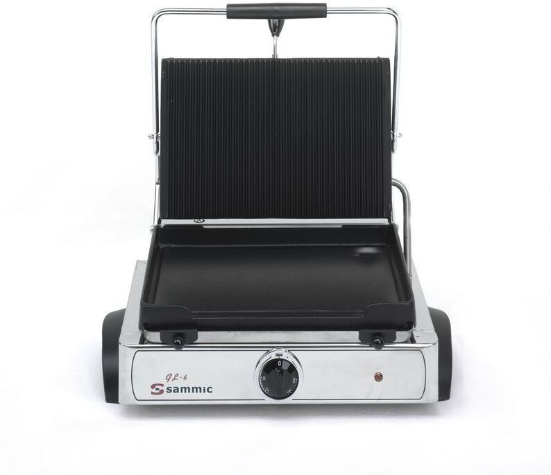 Sammic Piastra elettrica caffetteria scanalata GRM-6