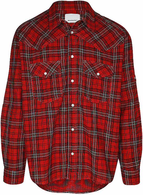 ISABEL MARANT Hemd rot   S S