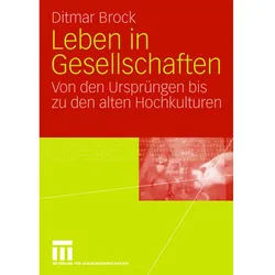 Leben in Gesellschaften, Fachbücher von Ditmar Brock