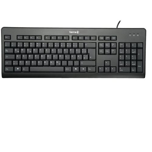 Terra Keyboard 1500 USB Deutsch schwarz (kabelgebunden)