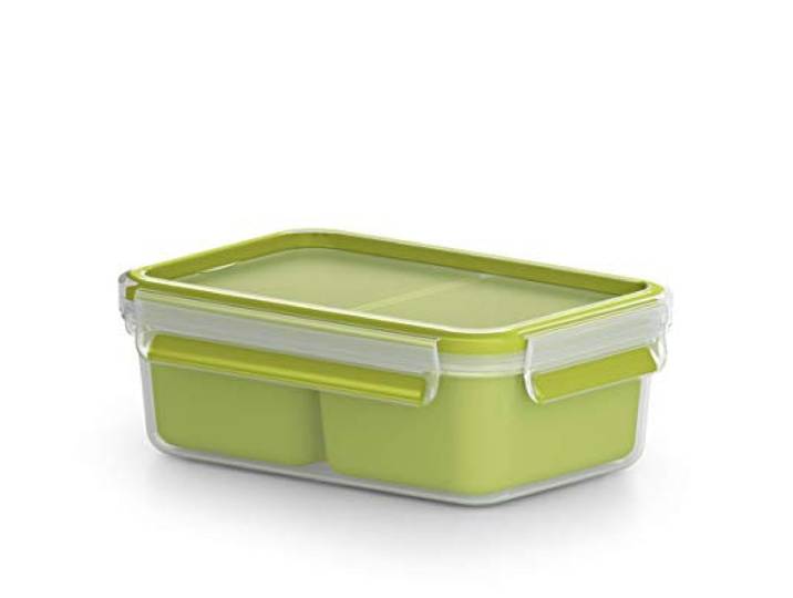 Emsa Clip & Go Snackbox 1,0 L groen
