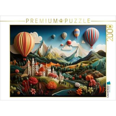 CALVENDO Puzzle Ein Motiv aus dem Kalender Paper Art | 2000 Teile Lege-Größe 90x67cm Foto-Puzzle für glückliche Stunden, Sonstige von , Calvendo