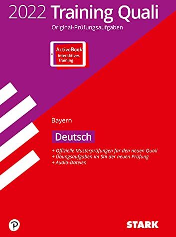 STARK Training Abschlussprüfung Quali Mittelschule 2022 - Deutsch 9. Klasse - Bayern (STARK-Verlag - Abschlussprüfungen) - Preis vom 19.10.2026 19:33:35 h