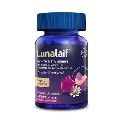 Lunalaif Guter Schlaf Gummies 30 St Gummibärchen
