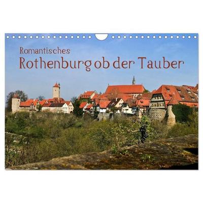 Romantisches Rothenburg ob der Tauber (Wandkalender 2027 DIN A4 quer), CALVENDO Monatskalender