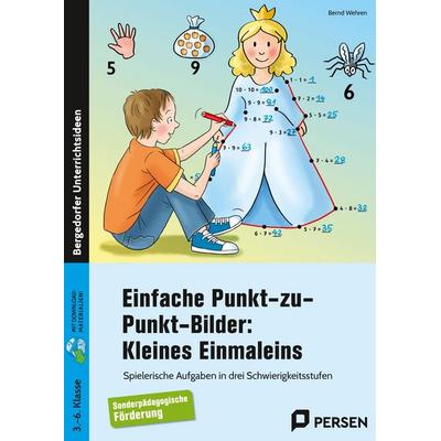 Einfache Punkt-zu-Punkt-Bilder: Kleines Einmaleins, Set von Bernd Wehren, Persen Verlag in der AAP Lehrerwelt GmbH, 978-3-403-20914-0