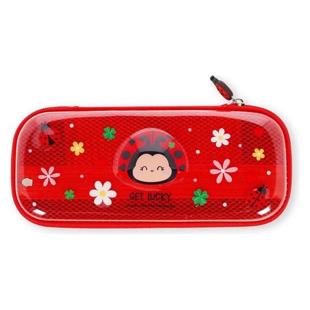 Legami Pencil Case Wonderwow Labybug, Mäppchen, Federmäppchen, Marienkäfer, PCR0009 (PCR0009)