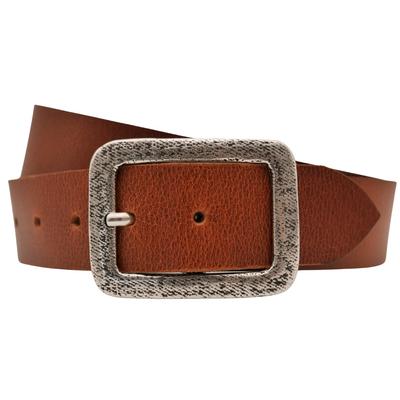 Ledergürtel ANNAMATONI "AnnaMatoni Ledergürtel Tea Ledergürtel Tea", Damen, Gr. TW105 - 120cm Gesamtlänge, braun (cognac 640), 100% Leder, Gürtel Ledergürtel