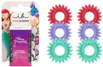 Invisibobble Espiral de Pelo Original Niños Ariel x6