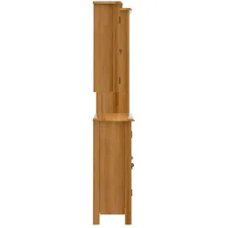 vidaXL, Badmöbelset, Tiago Tall cabinet + side cabinet + wall cabinet
