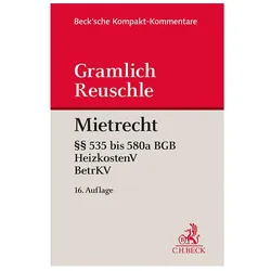Mietrecht, Fachbücher von Fabian Reuschle, Bernhard Gramlich