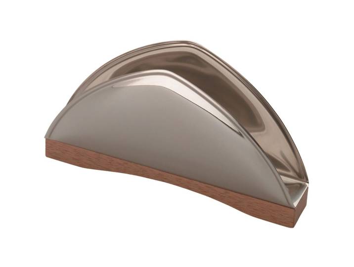 Serviettenhalter Piazza silber Edelstahl B 8 cm - Serviettenhalter