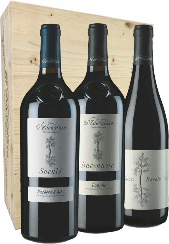 Lo Zoccolaio Box 'Suculé-Baccanera-Barolo' (3bt)