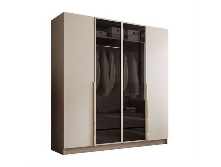 VIERTÜRIGER Schrank ATRIUM II mit Glasfront