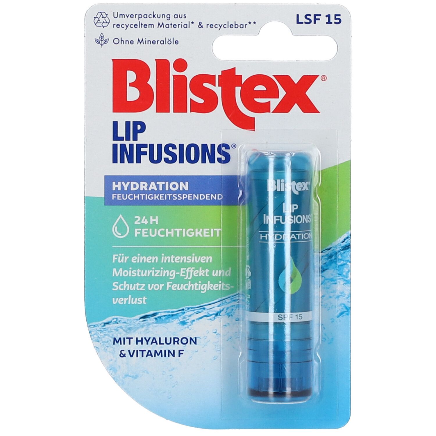 Blistex Lip Infusions Hydration Stift 3,7 g Stifte