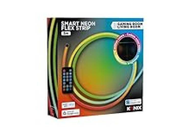 Konix Bande lumineuse gaming flexible et personnalisable 252 LED Smart Neon Flix Strip 3 m - Synchronisation musicale - Compatible Alexa/Google Home