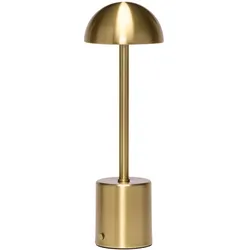 Hübsch, Tischlampe, Taten Tragbare Lampe Messingfarben