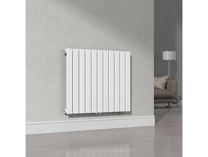 Radiateur plat 'Nore' blanc 60x80cm monocouche 616W