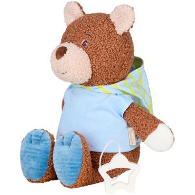 Spieluhr STERNTALER "Bär Bob", l, braun, Spieluhren, BabyB:25cm H:32cm T:12cm, Flauschstoff, Jersey, B:25cm H:32cm T:12cm