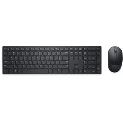 Dell KM5221W kabelloses Tastatur und Maus Set - QWERTY US - schwarz