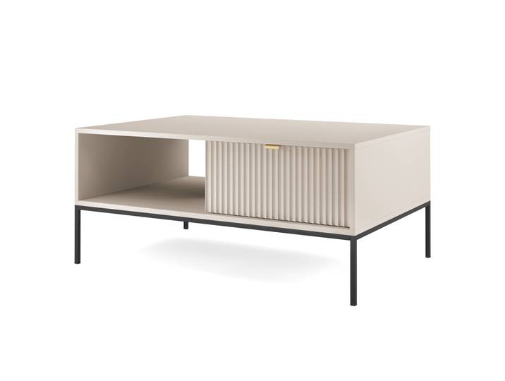 Masseno Couchtisch STELLARE 104 cm Kaschmir