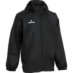 DERBYSTAR Herren Regenjacke Hyper Allwetterjacke II, Größe XL in Schwarz Schwarz